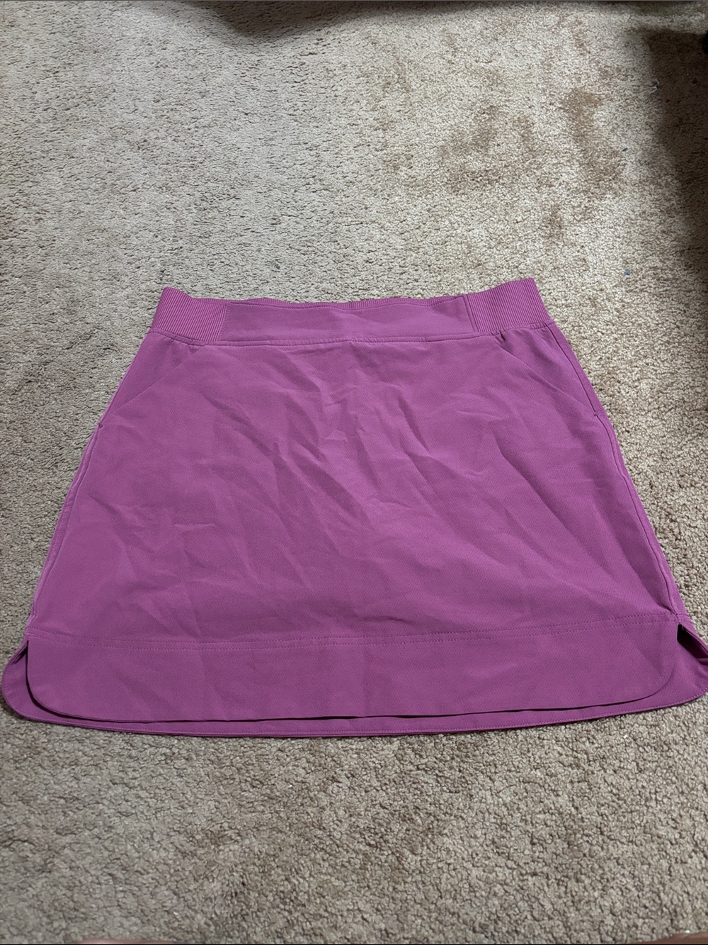 Women's Purple Mini Skirt - Comfortable Everyday Active Style